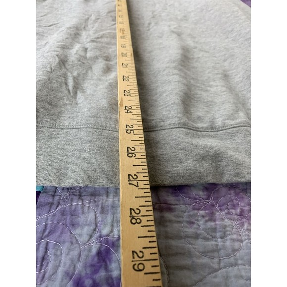 Polo Ralph Lauren Golf Sweater Mens Medium Gray Quarter Zip Logo Preppy Outdoor - Picture 9 of 10